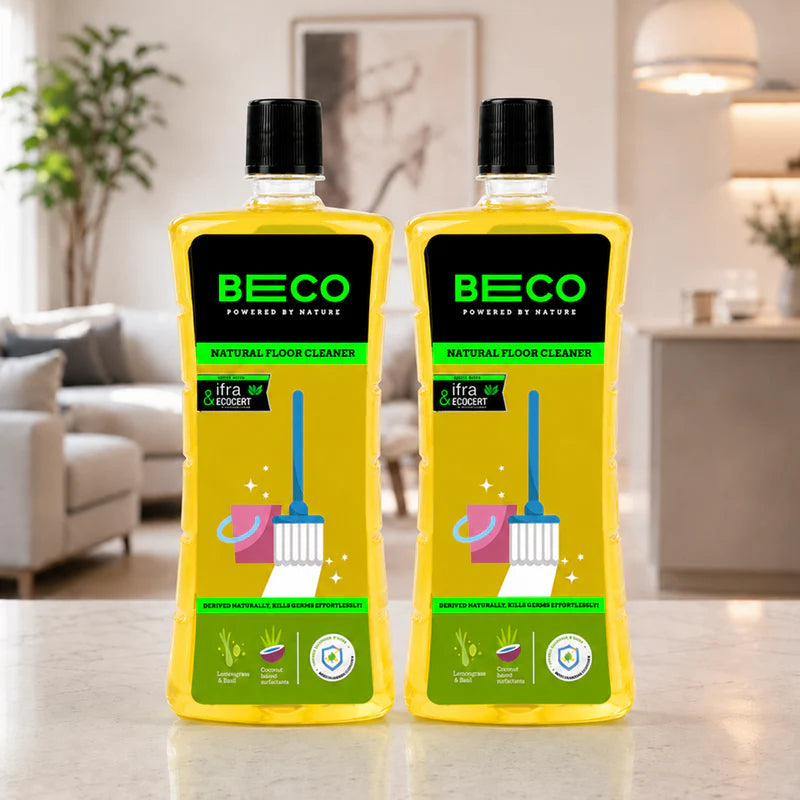 Natural Floor Cleaner Liquid - 1 litre | Pack of 2