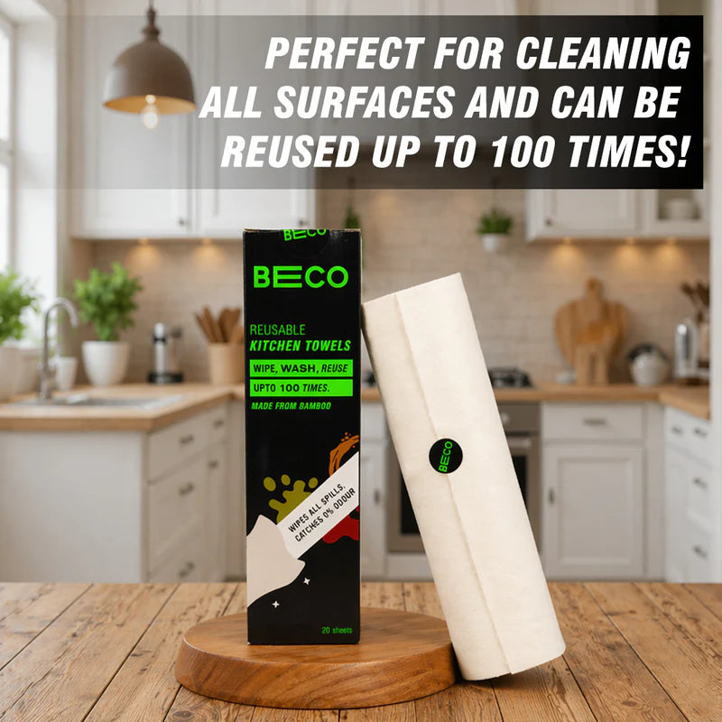 Beco Bamboo Kitchen Towels- 20 sheets