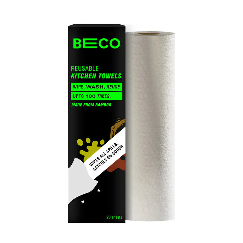 Beco Bamboo Kitchen Towels- 20 sheets