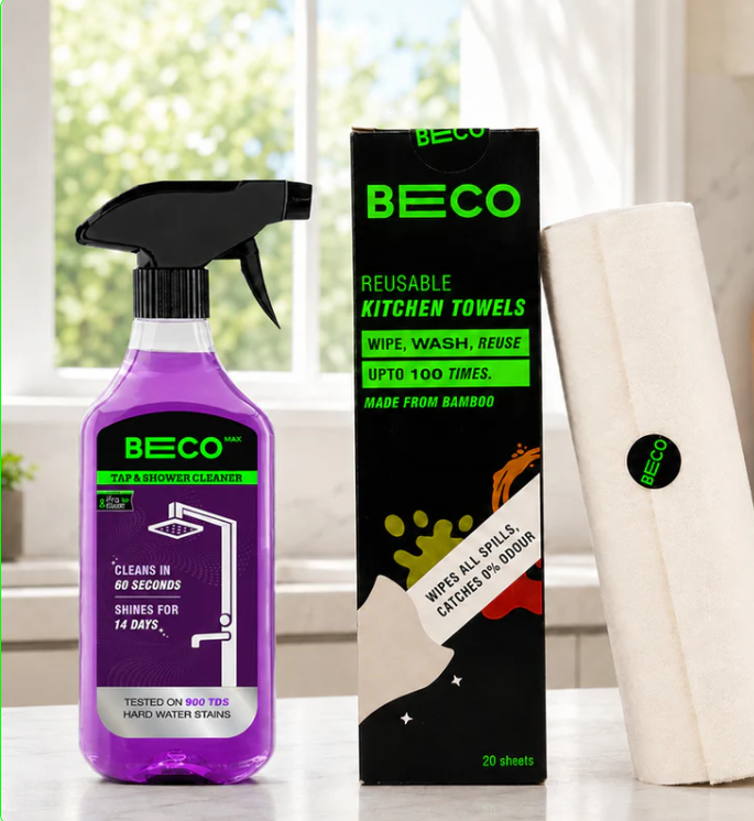 Swipe & Shine Limescale Combo | Best Tap and Shower Cleaner Kit