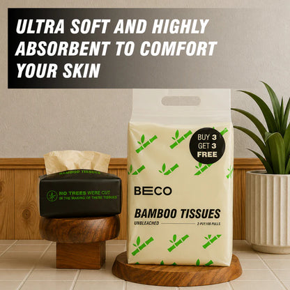 Facial Bamboo Tissues | Pack Of 6